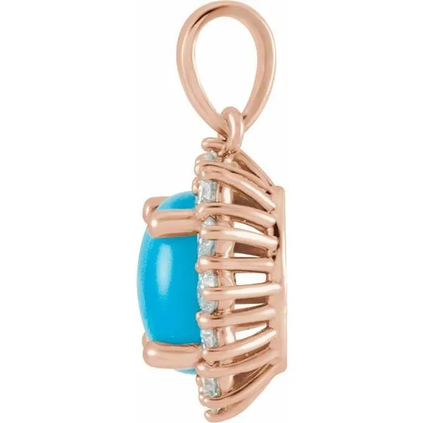 Halo-Style Pendant Image 2 Rasmussen Jewelers Spanish Fork, UT