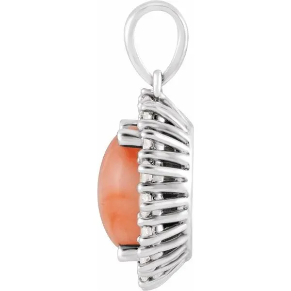 Halo-Style Pendant Image 2 Hopman Jewelers Elkhart, IN