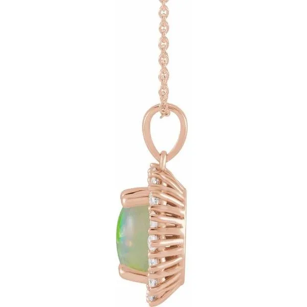 Halo-Style Necklace Image 2 G.G. Gems, Inc. Scottsdale, AZ