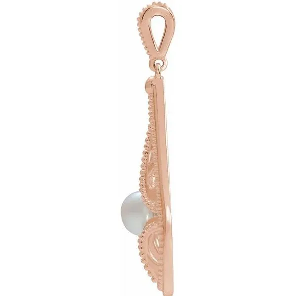 Pearl Pendant Image 2 Cherry Street Jewelers Tulsa, OK