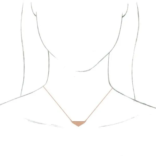 Geometric Necklace Image 3 Rasmussen Jewelers Spanish Fork, UT