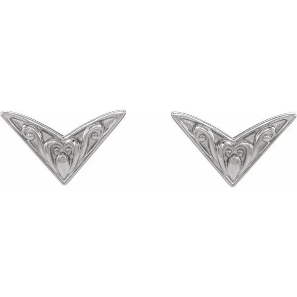 Sculptural-Inspired Earrings Image 2 Rasmussen Jewelers Spanish Fork, UT