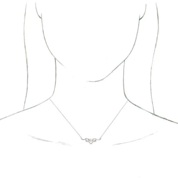 Vintage-Inspired Pearl Necklace Image 3 Rick's Jewelers California, MD