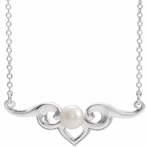 Vintage-Inspired Pearl Necklace J. Meredith Jewelers Delafield, WI