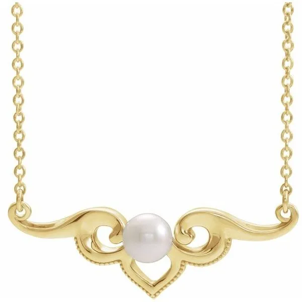 Vintage-Inspired Pearl Necklace Rebel Diamonds New Hampton, IA