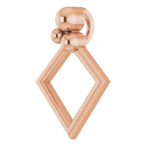 Beaded Geometric Pendant Image 2 J. Meredith Jewelers Delafield, WI