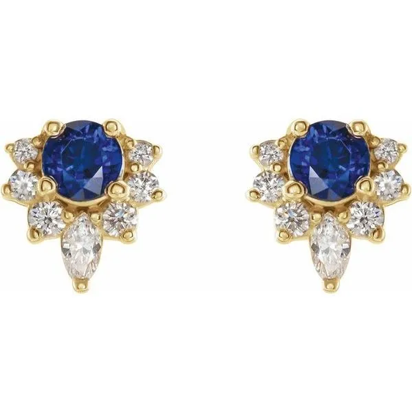 Accented Earrings Image 2 Long Jewelers Chesapeake, VA