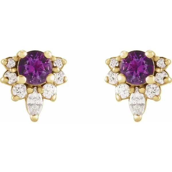 Accented Earrings Image 2 Boyd Jewelers Wesley Chapel, FL