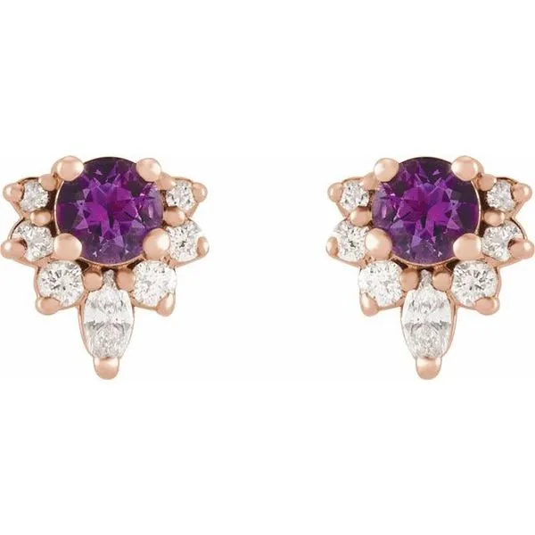 Accented Earrings Image 2 Long Jewelers Chesapeake, VA