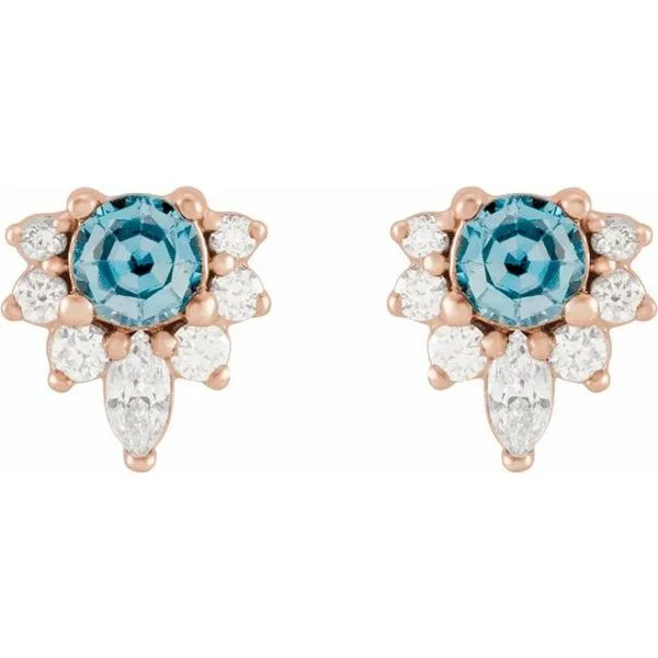 Accented Earrings Image 2 Long Jewelers Chesapeake, VA