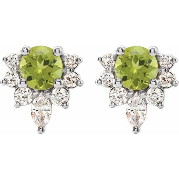 Accented Earrings Image 2 Long Jewelers Chesapeake, VA