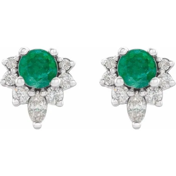 Accented Earrings Image 2 Long Jewelers Chesapeake, VA