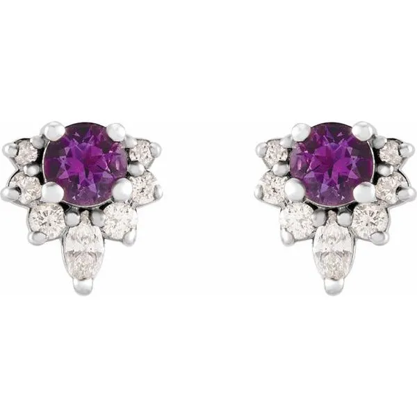 Accented Earrings Image 2 Boyd Jewelers Wesley Chapel, FL