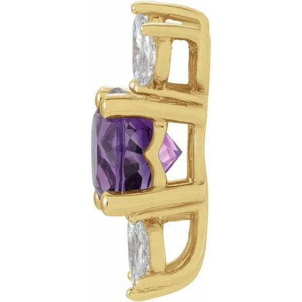 Accented Pendant Image 2 Long Jewelers Chesapeake, VA