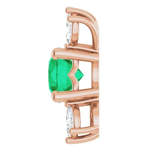 Accented Pendant Image 3 Long Jewelers Chesapeake, VA