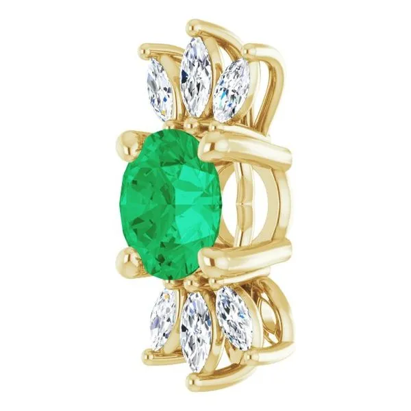 Accented Pendant Image 2 Rasmussen Jewelers Spanish Fork, UT