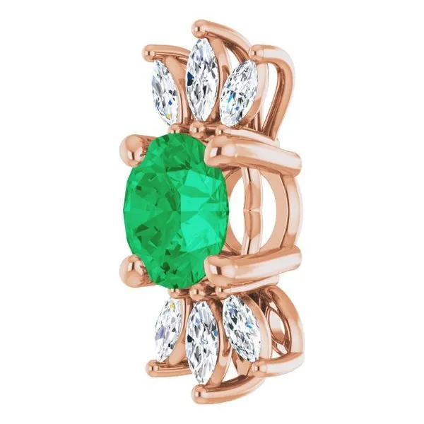 Accented Pendant Image 2 Hopman Jewelers Elkhart, IN