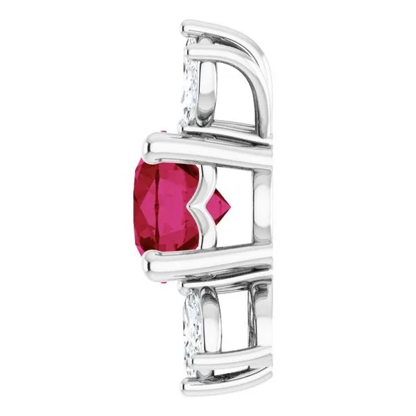 Accented Pendant Image 3 Cherry Street Jewelers Tulsa, OK