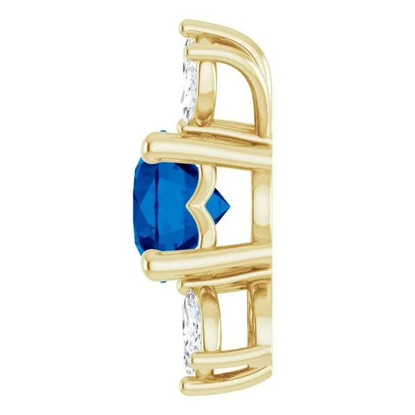 Accented Pendant Image 3 Long Jewelers Chesapeake, VA