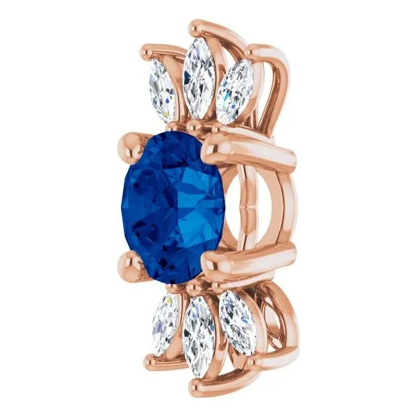 Accented Pendant Image 2 Hopman Jewelers Elkhart, IN