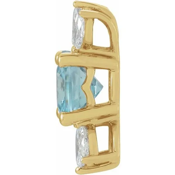 Accented Pendant Image 2 Cherry Street Jewelers Tulsa, OK