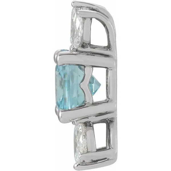 Accented Pendant Image 2 Rick's Jewelers California, MD