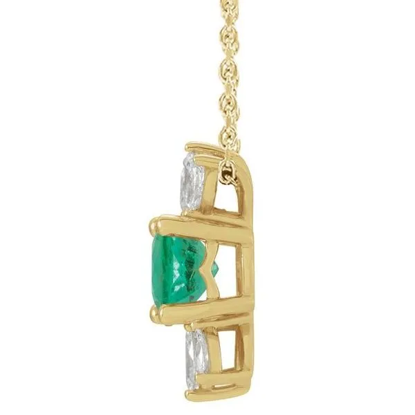 Accented Necklace Image 2 Rick's Jewelers California, MD