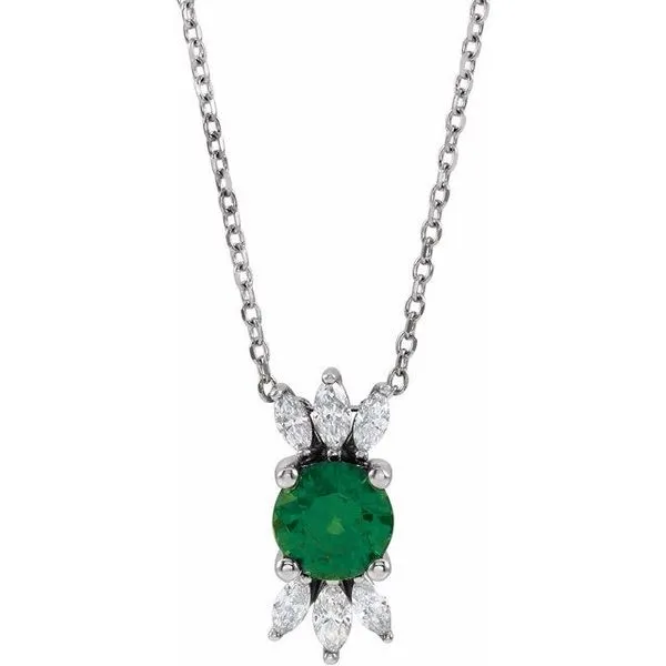 Accented Necklace Hopman Jewelers Elkhart, IN