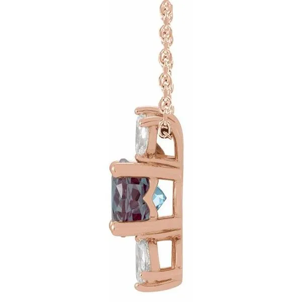 Accented Necklace Image 2 Rick's Jewelers California, MD