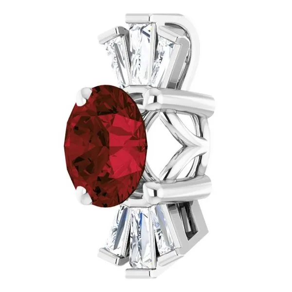 Accented Pendant Image 2 Long Jewelers Chesapeake, VA