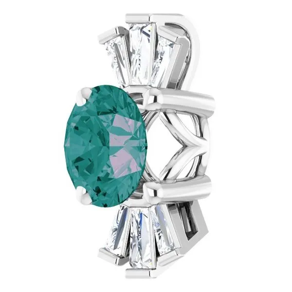 Accented Pendant Image 2 Cherry Street Jewelers Tulsa, OK