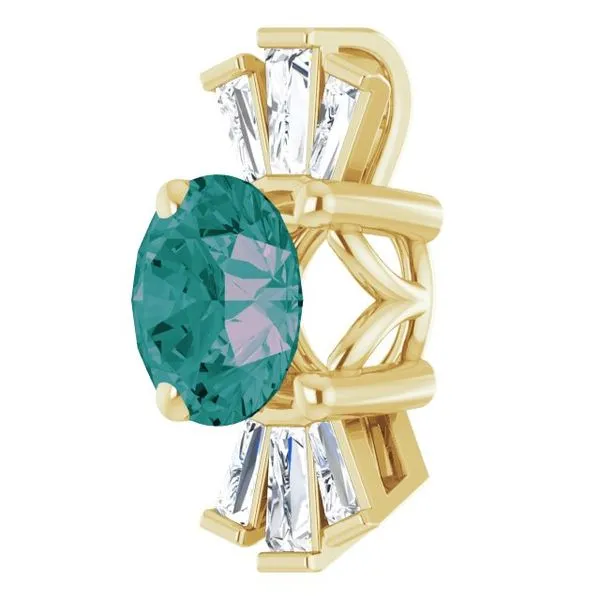 Accented Pendant Image 2 Rasmussen Jewelers Spanish Fork, UT