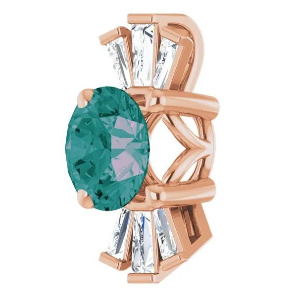 Accented Pendant Image 2 Hopman Jewelers Elkhart, IN