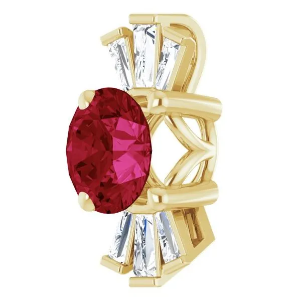 Accented Pendant Image 2 Diny's Jewelers Middleton, WI