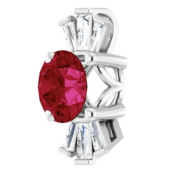 Accented Pendant Image 2 Arnold's Jewelry and Gifts Logansport, IN