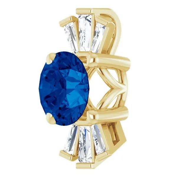 Accented Pendant Image 2 Long Jewelers Chesapeake, VA