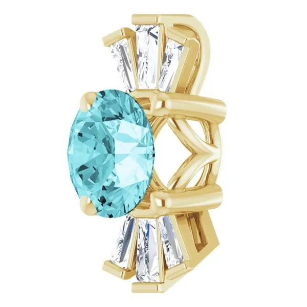 Accented Pendant Image 2 Cherry Street Jewelers Tulsa, OK