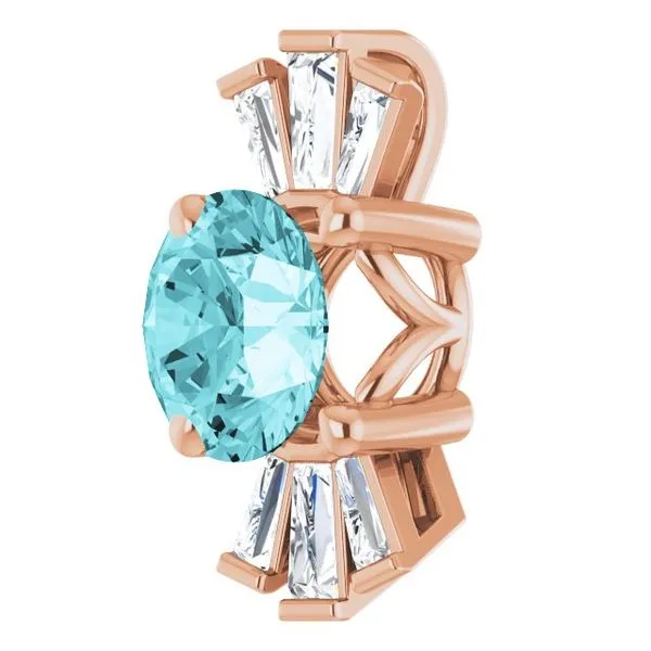 Accented Pendant Image 2 Cherry Street Jewelers Tulsa, OK