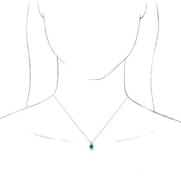 Accented Necklace Image 3 Comstock Jewelers Edmonds, WA