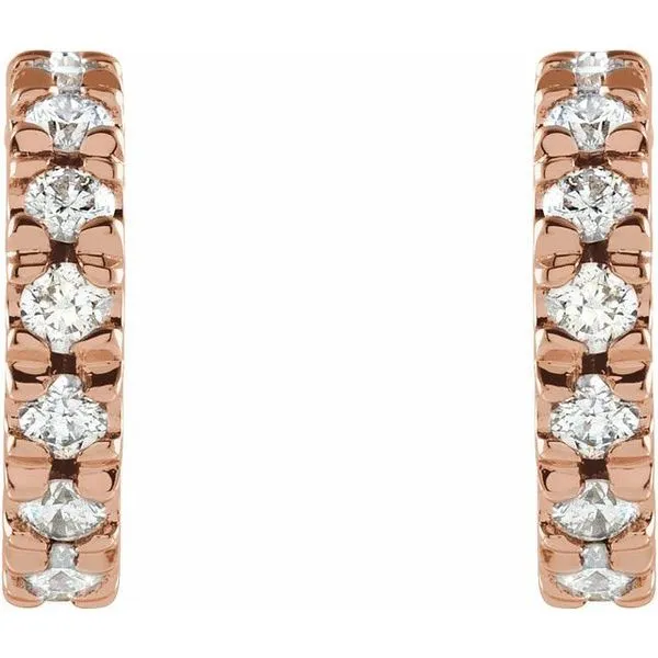 French-Set Hoop Earrings Image 2 Rasmussen Jewelers Spanish Fork, UT