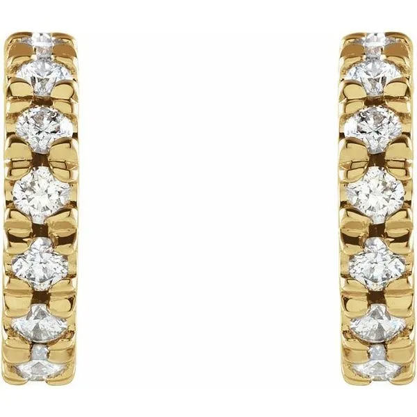 French-Set Hoop Earrings Image 2 Rasmussen Jewelers Spanish Fork, UT