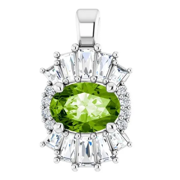 Halo-Style Pendant J. Meredith Jewelers Delafield, WI