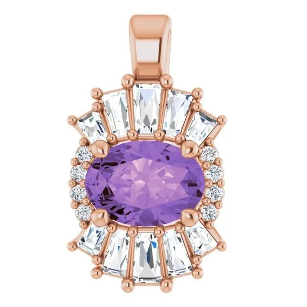 Halo-Style Pendant Hopman Jewelers Elkhart, IN