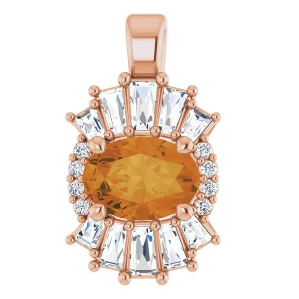 Halo-Style Pendant Rick's Jewelers California, MD