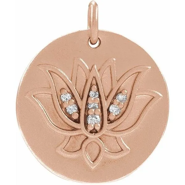 Lotus Pendant Hopman Jewelers Elkhart, IN