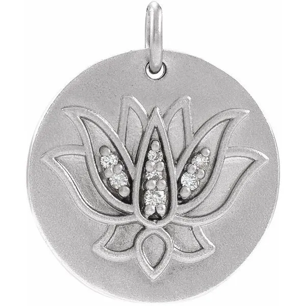 Lotus Pendant Hopman Jewelers Elkhart, IN