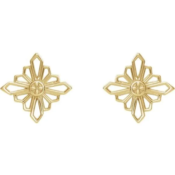 Geometric Earrings Image 2 Arnold's Jewelry and Gifts Logansport, IN