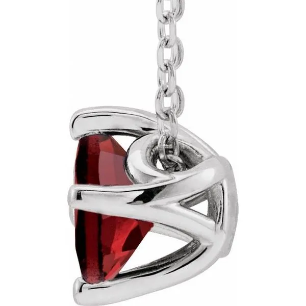 Solitaire Necklace or Slide Pendant Image 2 Cherry Street Jewelers Tulsa, OK
