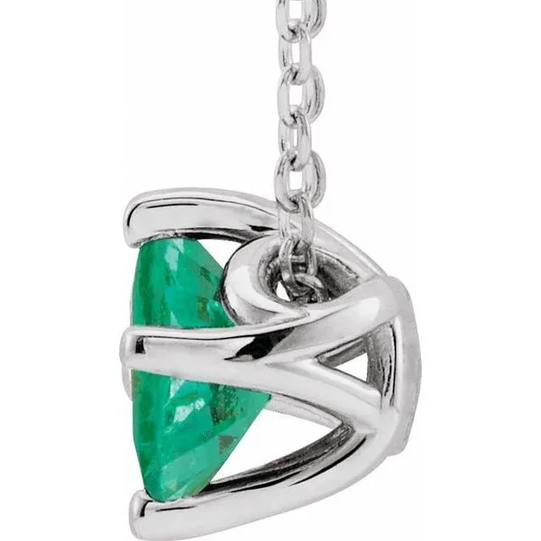 Solitaire Necklace or Slide Pendant Image 2 Michael's Jewelry North Wilkesboro, NC