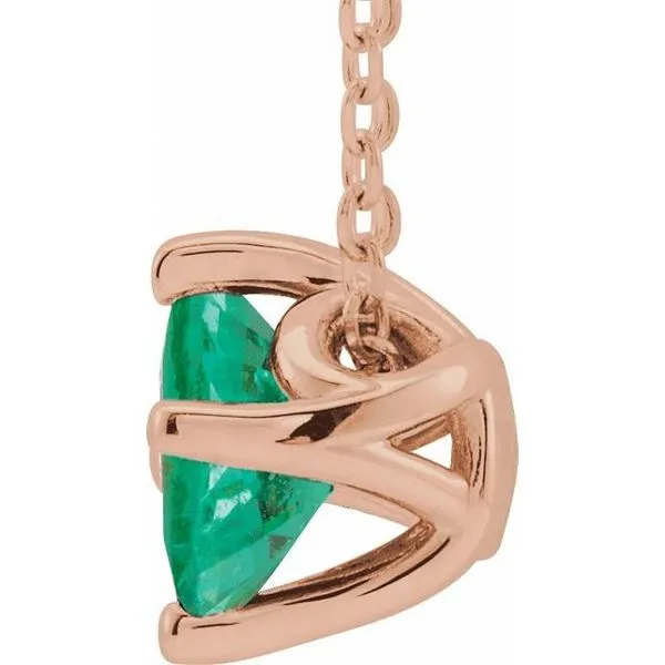 Solitaire Necklace or Slide Pendant Image 2 Cherry Street Jewelers Tulsa, OK